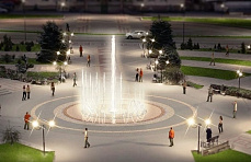На центральной площади Усть-Лабинска появится поющий фонтан